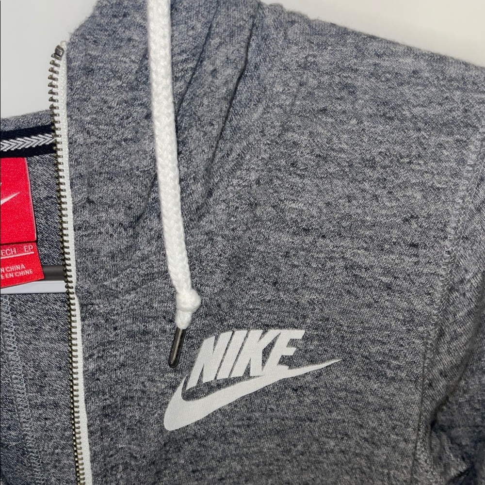 Nike Charcoal Full-Zip Hoodie - Picture 3 of 3